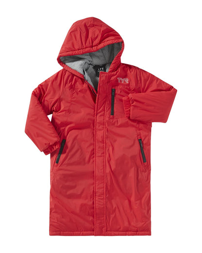 TYR Kids Hydrosphere Tech Parka Red Large