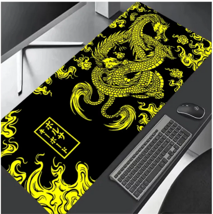 Tech-Inspired Patterned Mouse Pad